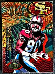 Jerry Rice [Spectralusion Dominion] Football Cards 1996 Playoff Illusions Prices