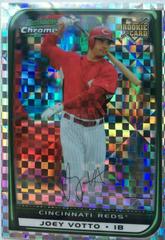 Joey Votto [Xfractor] Baseball Cards 2008 Bowman Chrome Prices