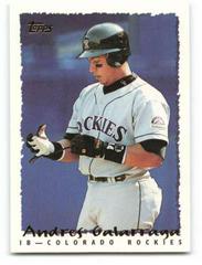 Andres Galarraga #446 Baseball Cards 1995 Topps Prices