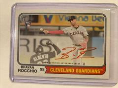 Brayan Rocchio [Special Edition Red Ink] Baseball Cards 2023 Topps Heritage Real One Autographs High Number Prices