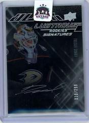 Lukas Dostal #LS-LD Hockey Cards 2022 SPx UD Black Lustrous Rookie Signatures Prices