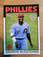 Andrew McCutchen ##86B-32 Baseball Cards 2021 Topps 1986 Prices