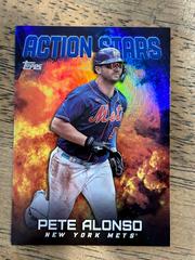 Pete Alonso [Blue] #AS-13 Baseball Cards 2023 Topps Update Action Stars Prices