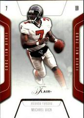 Michael Vick #7 Football Cards 2003 Flair Prices