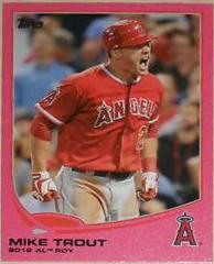 Mike Trout [Pink] #338 Baseball Cards 2013 Topps Prices