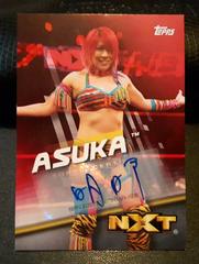 Asuka [Pink Autograph] #38 Wrestling Cards 2016 Topps WWE Divas Revolution Prices