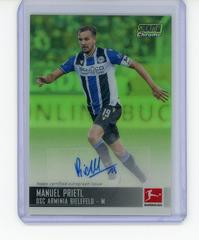 Manuel Prietl Soccer Cards 2021 Stadium Club Chrome Bundesliga Autographs Prices