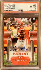 Tyreek Hill [Autograph] #27 Football Cards 2017 Panini Prices