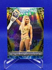 Charlotte Flair [Gold] #SW-21 Wrestling Cards 2020 Topps WWE Chrome Shocking Wins Prices