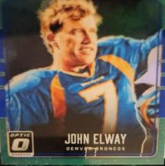 John Elway [Blue] #7 Football Cards 2016 Panini Donruss Optic Legends of the Fall Prices
