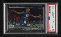 Kylian Mbappe [Refractor] #2 Soccer Cards 2022 Stadium Club Chrome UEFA Competitions Prices