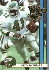 Keith Byars #25 Football Cards 1990 Action Packed All Madden Prices
