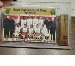 LeBron James [Ruby] #5 Basketball Cards 2003 Saint Vincent Saint Mary High School Prices