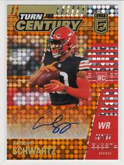 Anthony Schwartz [Orange] #TOC-ASC Football Cards 2021 Panini Chronicles Turn of the Century Autographs Prices