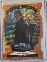 Chris Pratt as Star-Lord [Orange Die Cut] Marvel 2022 Allure Prices