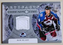 Rob Blake Hockey Cards 2022 Upper Deck Artifacts Threads of Time Prices