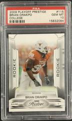 Brian Orakpo [College] #115 Football Cards 2009 Playoff Prestige Prices