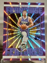 Luka Doncic [Purple] #25 Basketball Cards 2023 Panini Donruss Franchise Features Prices