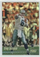 Troy Aikman [Refractor] #C14 Football Cards 1999 Stadium Club Chrome Preview Prices