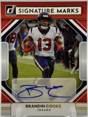 Brandin Cooks [Red] Football Cards 2022 Panini Donruss Signature Marks Prices