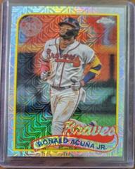 Ronald Acuna Jr. #T89C-28 Baseball Cards 2024 Topps 1989 Chrome Silver Pack Prices