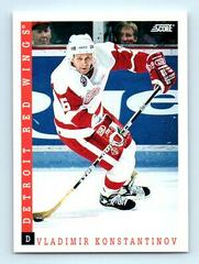Vladimir Konstantinov Hockey Cards 1993 Score Prices