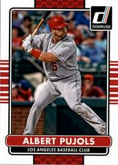 Albert Pujols #101 Baseball Cards 2015 Donruss Prices