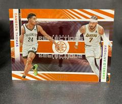 Cameron Thomas, Carmelo Anthony [Orange] #20 Basketball Cards 2021 Panini Illusions Rookie Reflections Prices