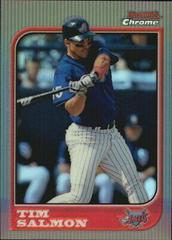 Tim Salmon [Refractor] #4 Baseball Cards 1997 Bowman Chrome Prices