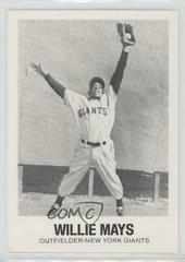 Willie Mays Baseball Cards 1977 TCMA Renata Galasso Prices