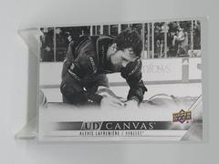 Alexis Lafreniere [Black & White] #C177 Hockey Cards 2022 Upper Deck UD Canvas Prices