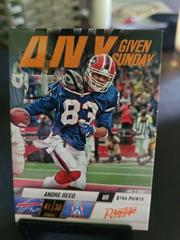 Andre Reed [Orange] #18 Football Cards 2022 Panini Prestige Any Given Sunday Prices