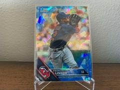 Francisco Lindor #439 Baseball Cards 2016 Topps Chrome Sapphire Prices