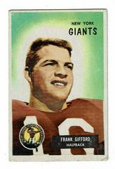 Frank Gifford #7 Football Cards 1955 Bowman Prices
