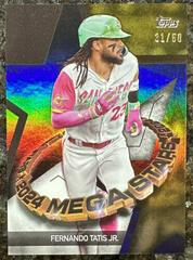 Fernando Tatis Jr. [Gold Foil] #TMS-12 Baseball Cards 2024 Topps Mega Star Prices