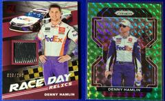 Denny Hamlin [Red] #RDR-DE Racing Cards 2022 Panini Donruss Nascar Race Day Relics Prices