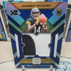 George Pickens [Blue] #RXL-23 Football Cards 2022 Panini XR Rookie XL Materials Prices
