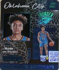 Tre Mann Basketball Cards 2021 Panini Contenders Permit to Dominate Prices