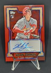 Nolan Gorman [Gold] #TJA-NG Baseball Cards 2023 Topps Japan Edition Autographs Prices