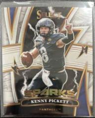 Kenny Pickett Football Cards 2022 Panini Select Draft Picks Sparks Prices