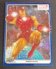 Iron Man [Blue Traxx] Marvel 2023 Upper Deck Platinum Prices