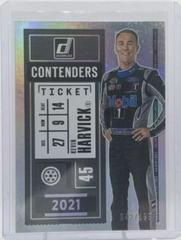 Kevin Harvick [Holographic] #CON13 Racing Cards 2021 Panini Donruss Nascar Contenders Prices