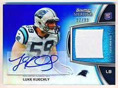 Luke Kuechly [Autograph Blue Refractor] #74 Football Cards 2012 Bowman Sterling Prices