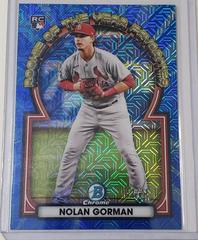 Nolan Gorman [Atomic] #ROYF-5 Baseball Cards 2023 Bowman Chrome Rookie of the Year Favorites Prices