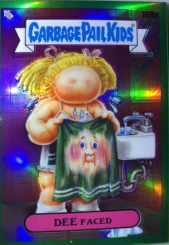 DEE Faced [Green Refractor] #169a Prices | 2022 Garbage Pail Kids ...