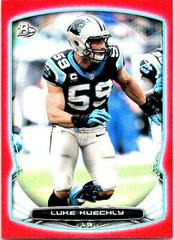 Luke Kuechly [Red] Football Cards 2014 Bowman Prices