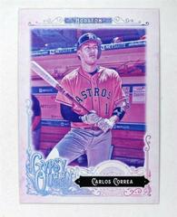 Carlos Correa [Gum Ad Back Missing Blackplate] Baseball Cards 2017 Topps Gypsy Queen Prices