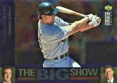 Mark McGwire Baseball Cards 1997 Collector's Choice the Big Show Prices