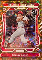 Johnny Bench #E1 Baseball Cards 2023 Panini Donruss Elite Series Prices