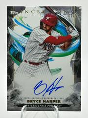 Bryce Harper #SP-BH Baseball Cards 2023 Topps Inception Short Print Autographs Prices